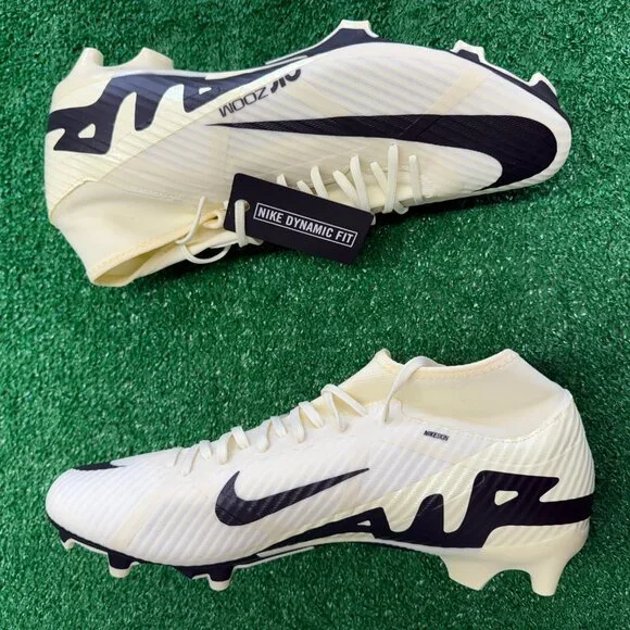 Nike Zoom Mercurial Superfly 9 Academy Mens Cleats Yellow DJ5625-700 VNDS Sz 12